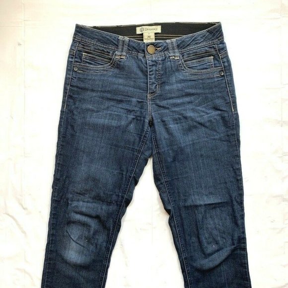 Democracy‎ "Ab" Technology Jeans Womens 4 Skinny Stretch Elastic Waist Slimming - Picture 3 of 12